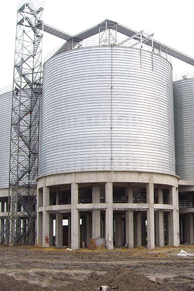 Silo para cinzas volantes