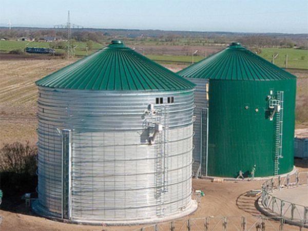 Processo de fabricação e instalação de silos de aço